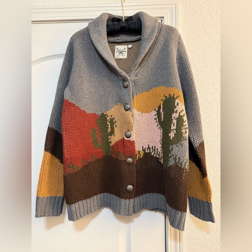 Desert Landscape Women's Cardigan